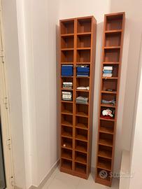 Set di 3 Librerie Scaffale porta CD e DVD