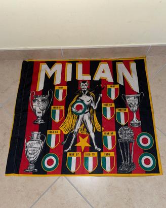 AC MILAN BANDIERA 10° SCUDETTO ( STELLA ) 1979