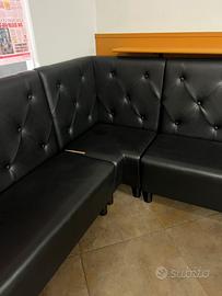 divanetti eco pelle nera