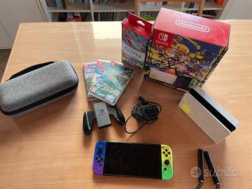 Nintendo switch oled edizione limitata