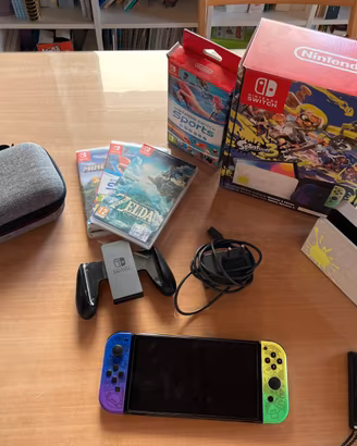 Nintendo switch oled edizione limitata