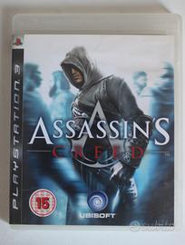 Assassin's Creed 1 DVD BLU RAY per SONY PS3 usato
