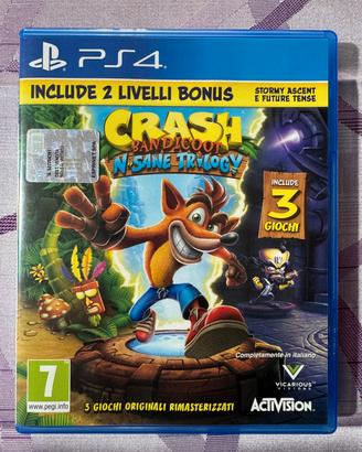 Crash Bandicoot Nsane Trilogy PS4
