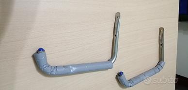 Porta bici  2 staffe per parete  -  28 x 20 x 2