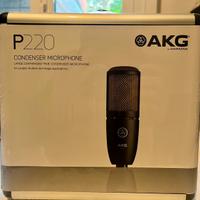 AKG P220 Microfono Condensatore