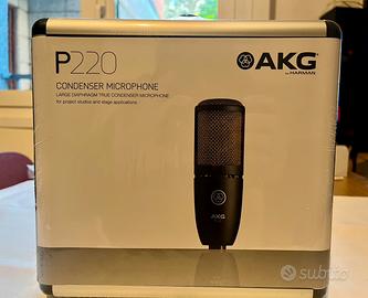 AKG P220 Microfono Condensatore