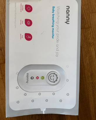 Nanny monitor respiro baby breathing monitor