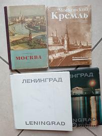 Mosca, Kremlino, Leningrado (tutti in russo)