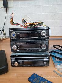 3 autoradio funzionanti 