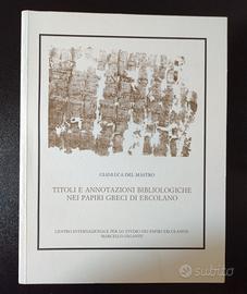 Titoli e annotazioni bibliologiche nei papiri grec