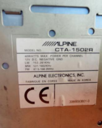 Kit CD +stereo alpin