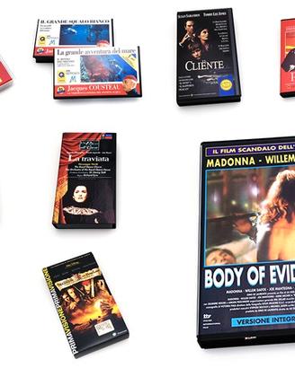 Lotto videocassette VHS [ originali ] assortite