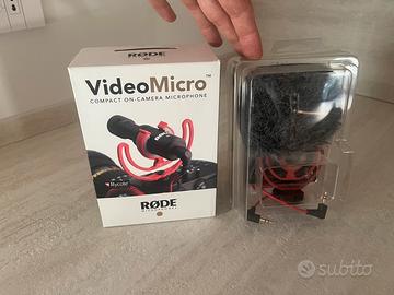 RØDE VideoMicro Microfono Shotgun per Fotocamera
