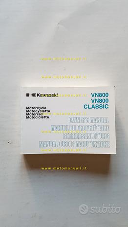 Kawasaki VN 800-CLASSIC 2003 manuale uso manutenzi