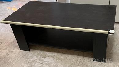 Tavolino tavolo salotto legno rovere/wenge