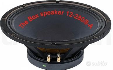 Woofer The Box speaker 12 pollici 8 ohm 280 W RMS