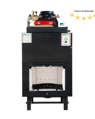 Termocamino a legna Serie PSU Five Stars-Easy Fire
