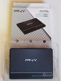 Disco Fisso 500GB SSD PNY CS900 x desktop o laptop