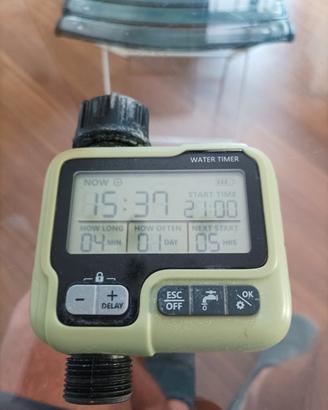 Temporizzatore per irrigazione 