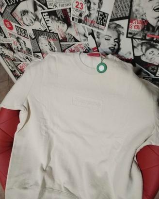 Supreme crewneck cut out box logo taglia L