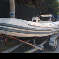 Gommone nuova marine 430+ motore 25cv mercury