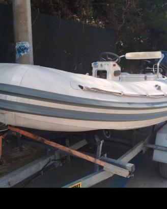 Gommone nuova marine 430+ motore 25cv mercury