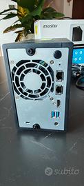 NAS Asustor AS3102T v2 + 2 HARD DISK Seagate  1Tb