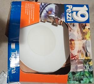 Servizio piatti porcellana 19 PZ. serie Graffiti