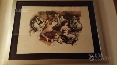 Fotoserigrafia di Guttuso Renato