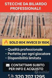 stecche da biliardo
