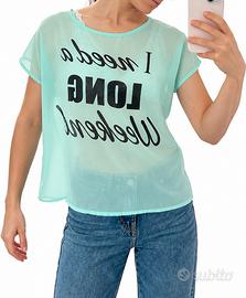 T-shirt trasparente