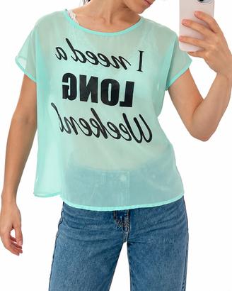 T-shirt trasparente