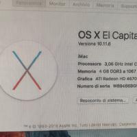 iMac 27 pollici solo per FELIPE 