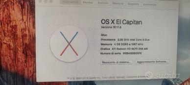 iMac 27 pollici solo per FELIPE 