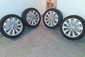 4 RUOTE ORIGINALI AUDI A4 ALLROAD r18 anno 2015