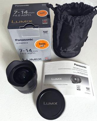 Panasonic Lumix G Vario 7-14 mm F4