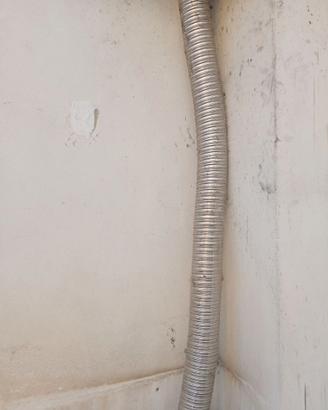 Tubo flessibile acciaio inox per stufa a pellet