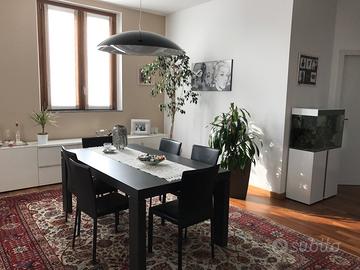 Tavolo Molteni Globo tinto Wenge di Luca Meda