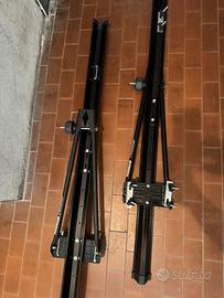 Porta biciclette canalina per barre portatutto