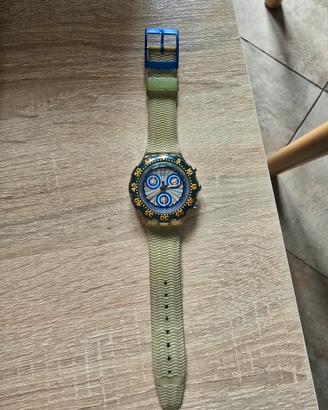 swatch Scuba crono 1994 "SILVER MOON"