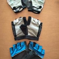 3 paia di guanti ciclismo 