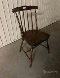 4 sedie legno tot 20 euro