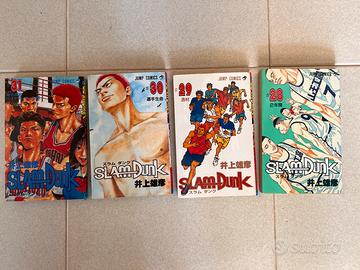 Slam Dunk volumi 28 29 30 31 originale Giapponese