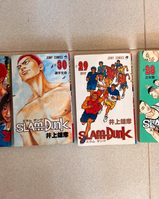Slam Dunk volumi 28 29 30 31 originale Giapponese