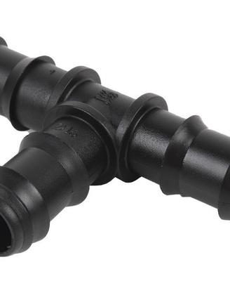 Portagomma Raccordi T irrigazione 16mm  100 Pezzi