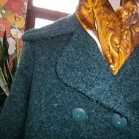 Cappotto Sartoriale da donna anni '50 lana t.46