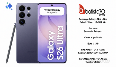 Samsung Galaxy S26 Ultra Cobalt Violet 12/512 Gb