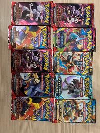 Lotto 10 pacchetti carte pokemon ita