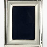 Cornice da tavolo argentata cm 13x10,