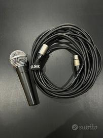 Shure SM58 + Cavo Professional XLR Klotz 8m
